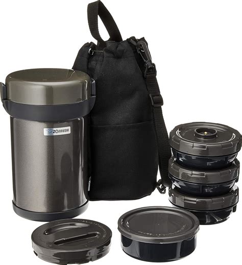 zojirushi 37 oz stainless steel vacuum insulated tiffin box|Zojirushi Stainless Steel Vacuum Insulated Tiffin Box.